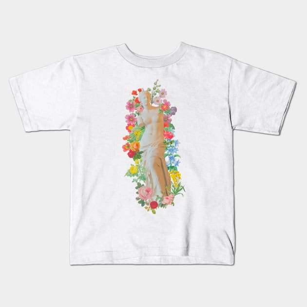 Venus De Milo Kids T-Shirt by lolosenese